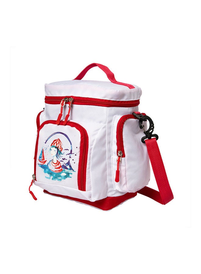 بيج ديزاين حقيبة تبريد أنيموس بتصميم بحار أبيض/أسود - Image 2