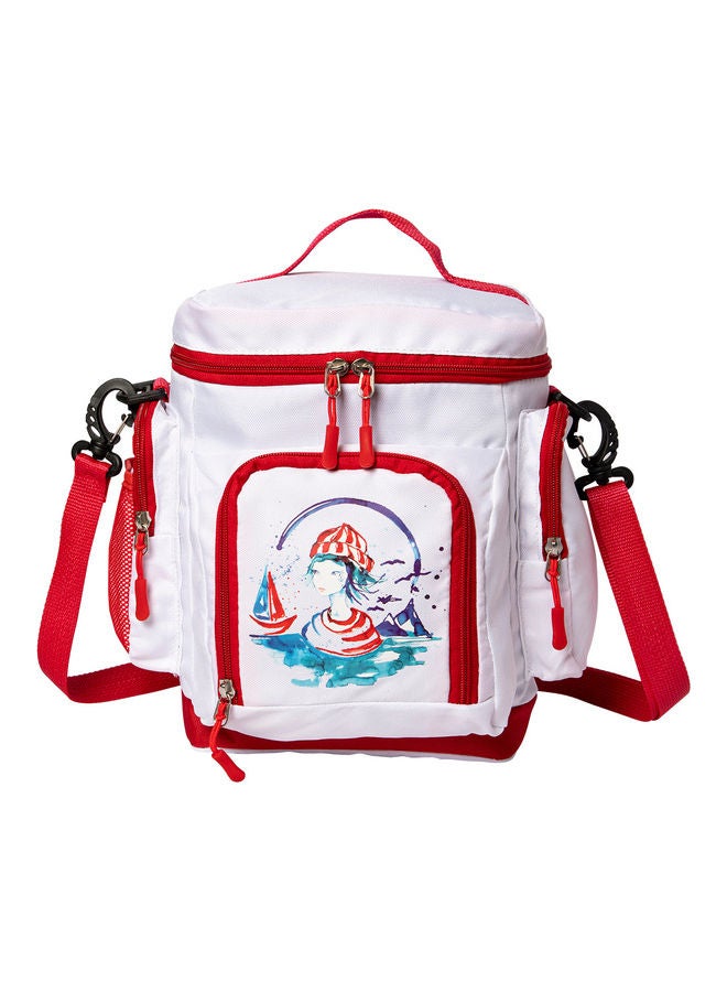 بيج ديزاين حقيبة تبريد أنيموس بتصميم بحار أبيض/أسود - Image 1