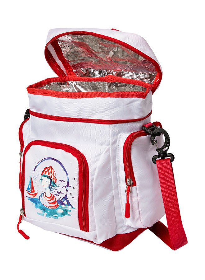 بيج ديزاين حقيبة تبريد أنيموس بتصميم بحار أبيض/أسود - Image 3