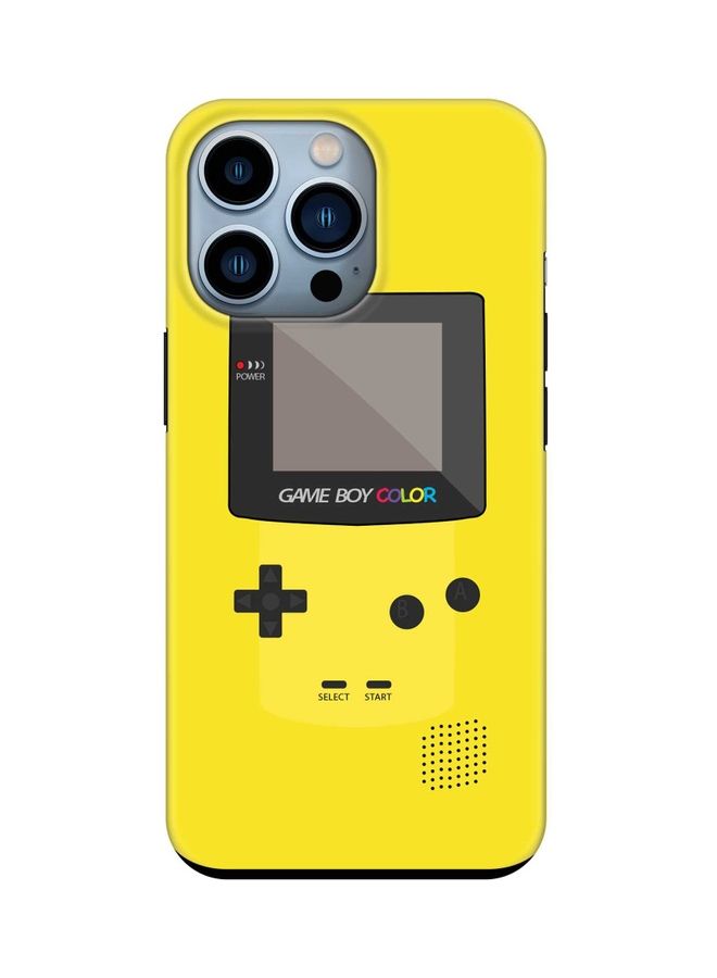 Stylizedd Customized Series Tough Case Cover For Apple iPhone 13 Pro Gameboy Color - Yellow - Image 1
