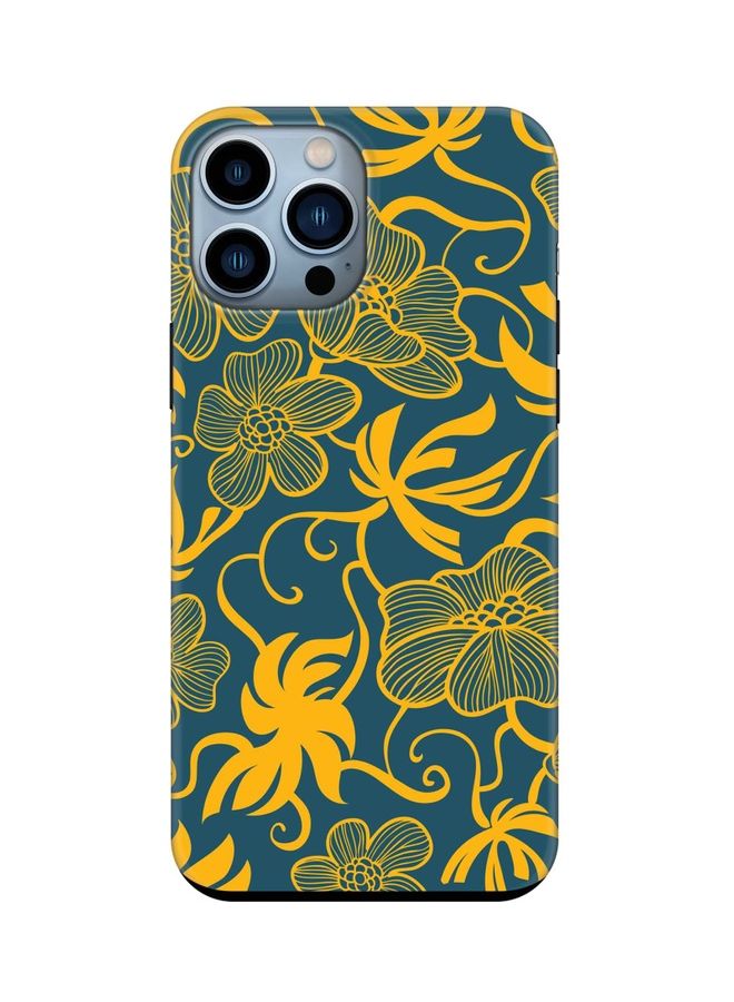 Stylizedd Tough Series Customized Mobile Cover for Apple iPhone 13 Pro Max Euro Pattern - Image 1