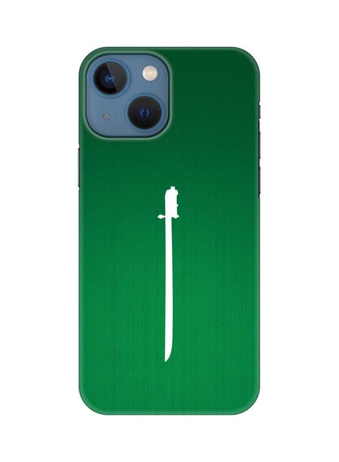 ستايلايزد غطاء حماية رفيع ومخصص من سلسلة سناب كلاسيك لهاتف أبل آيفون 13 ميني طبعة بتصميم سيف سعودي - Image 1