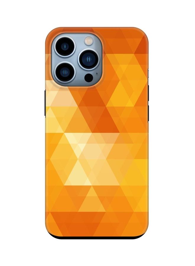 Stylizedd Tough Pro Series Customized Protective Case Cover For Apple iPhone 13 Pro Gold Rush - Image 1