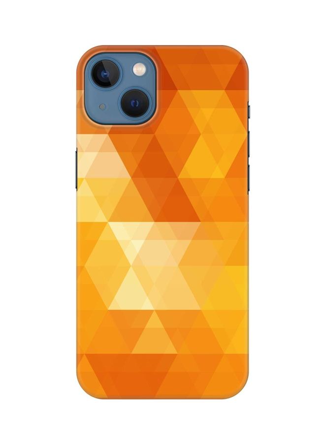 Stylizedd Slim Snap Classic Series Protective Case Cover For Apple iPhone 13 Gold Rush - Image 1