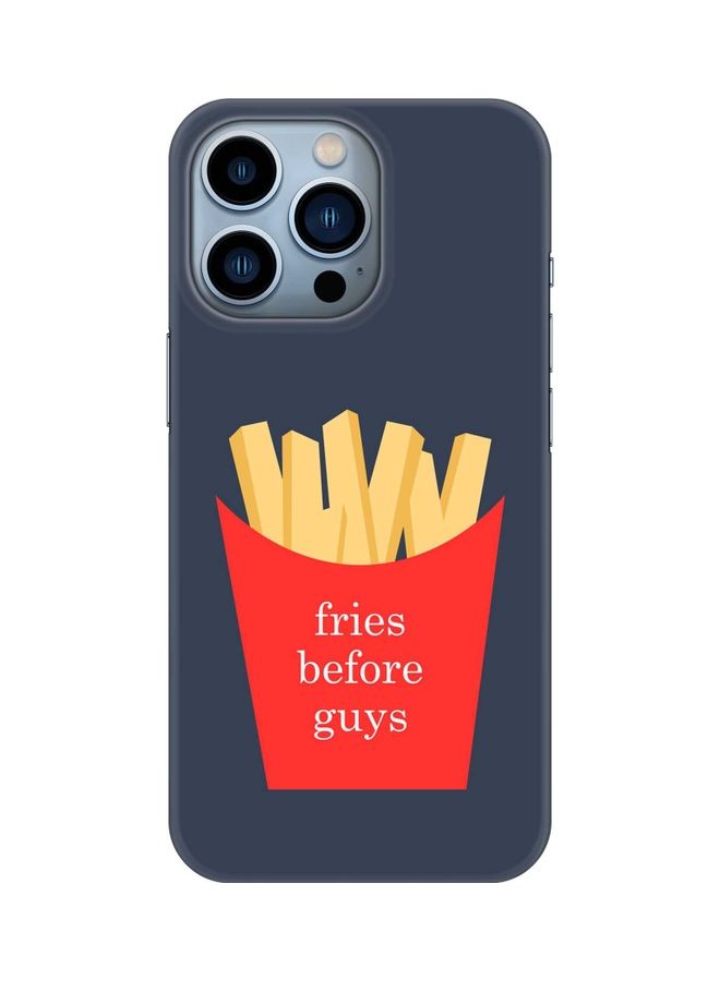 Stylizedd Slim Snap Classic Series Customized Mobile Cover For Apple iPhone 13 Pro Fries Before Guys - Image 1