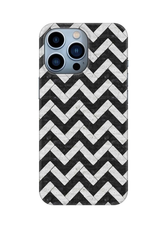 Stylizedd Protective Case Cover for Apple iPhone 13 Pro Chevron Tiles - Image 1
