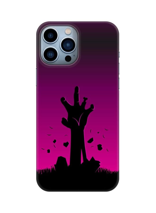 Stylizedd Protective Case Cover for Apple iPhone 13 Pro Max Purple/Black - Image 1