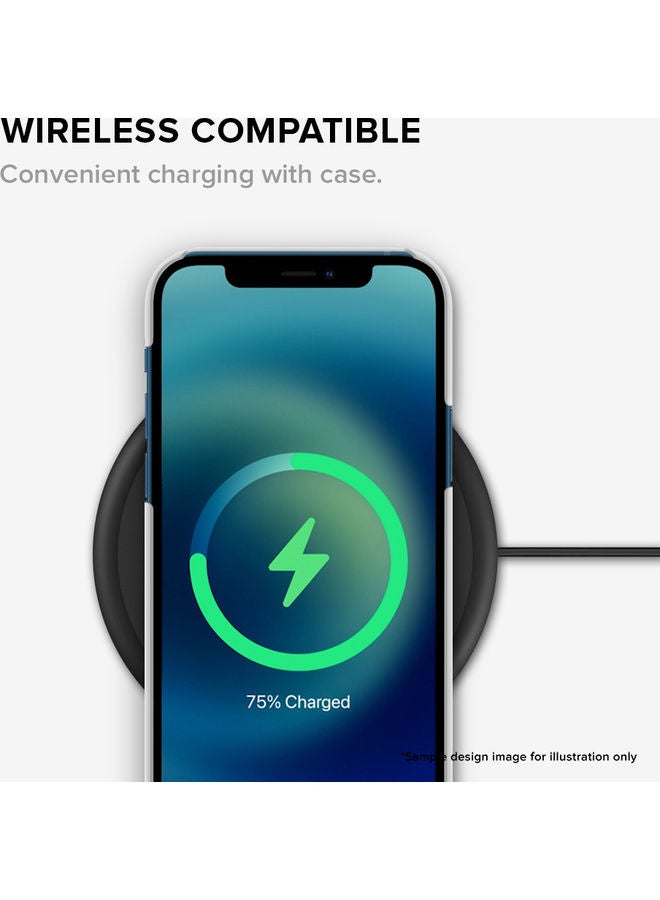 ستايلايزد غطاء حماية رفيع من سلسلة سناب كلاسيك لهاتف أبل آيفون 13 مطبوع بكلمة "Thinking" - Image 5