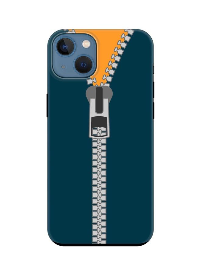 ستايلايزد غطاء حماية واق من سلسلة تاف برو لهاتف أبل آيفون 13 سحّاب - Image 1