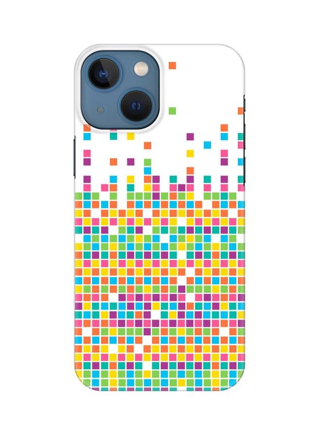 Stylizedd Slim Snap Classic Series Protective Case Cover For Apple iPhone 13 Mini Falling Tiles - Image 1