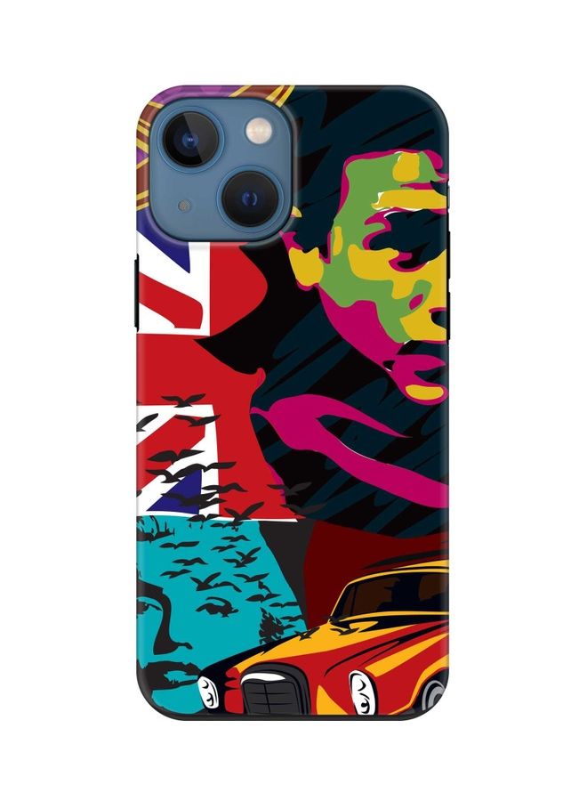 ستايلايزد غطاء حماية واق من سلسلة تاف برو لهاتف أبل آيفون 13 ميني نمط كلاسيكي يعبر عن التجسس - Image 1