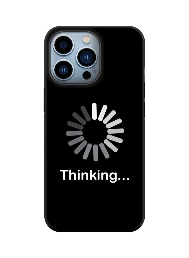 Stylizedd Protective Case Cover for Apple iPhone 13 Pro Thinking  - Image 1