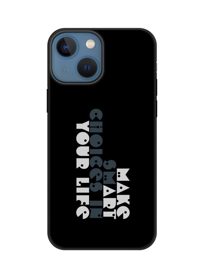 ستايلايزد غطاء حماية مخصص من سلسلة تاف برو لهاتف أبل آيفون 13 ميني نمط مطبوع بعبارة "Make Art Your Life" - Image 1