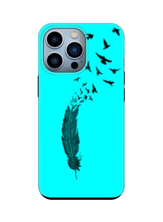 ستايلايزد غطاء حماية من سلسلة تاف برو لهاتف أبل آيفون 13 برو بيردز أوف أفذر - Image 1