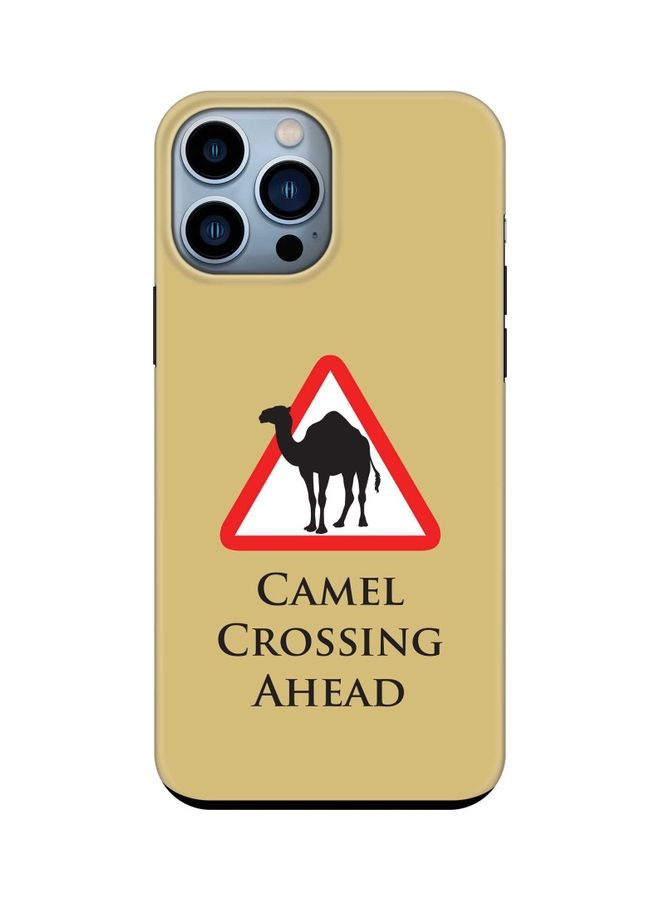 Stylizedd Tough Pro Series Customized Mobile Cover For Apple iPhone 13 Pro Max Camel Crossing - Image 1