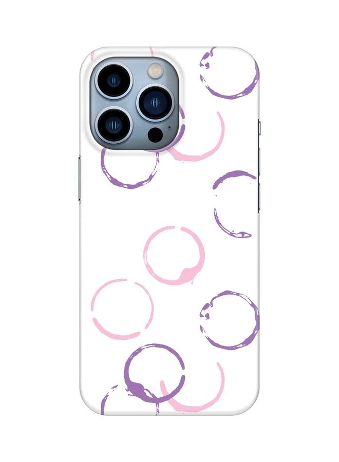 ستايلايزد غطاء حماية رفيع ومُخصص من سلسلة سناب كلاسيك لهاتف أبل آيفون 13 برو مزين بنقش صبغات لونية جميلة - Image 1