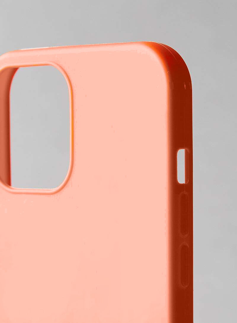 ايست من نون iPhone 12 Pro Max Protective TPU Frosted Case cover Orange - Image 2
