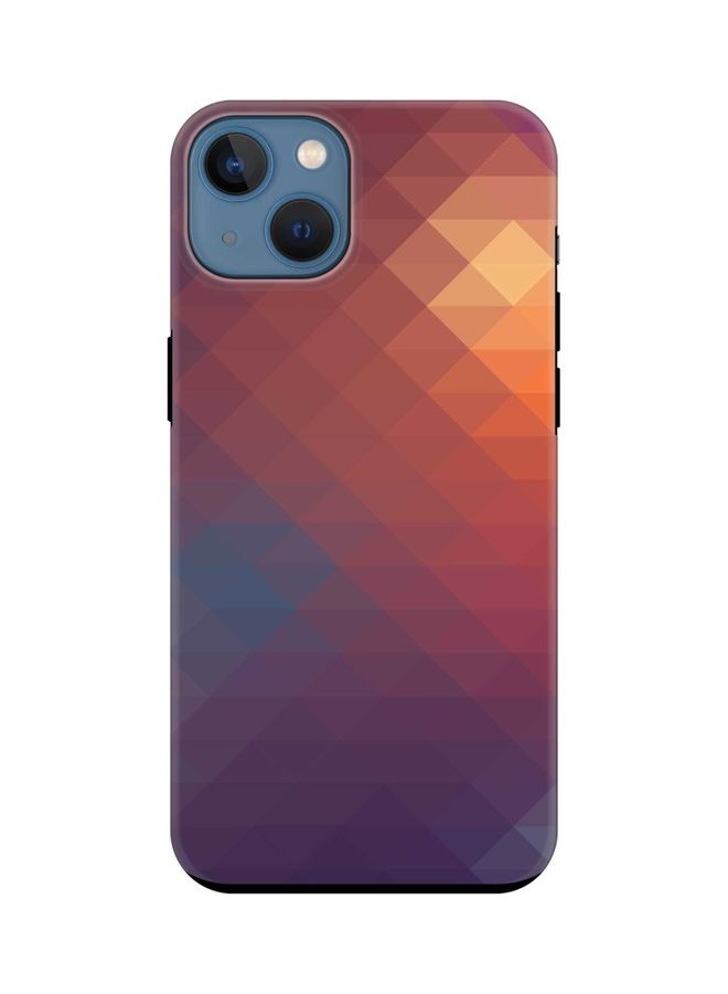 ستايلايزد غطاء حمايةٍ مخصص من سلسلة تاف برو لهاتف أبل آيفون 13 . نحاسي منشور - Image 1