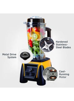 Impex Heavy Duty Super Blender 2.0 L 1500.0 W SB 1500 Black/Yellow  - Image 2