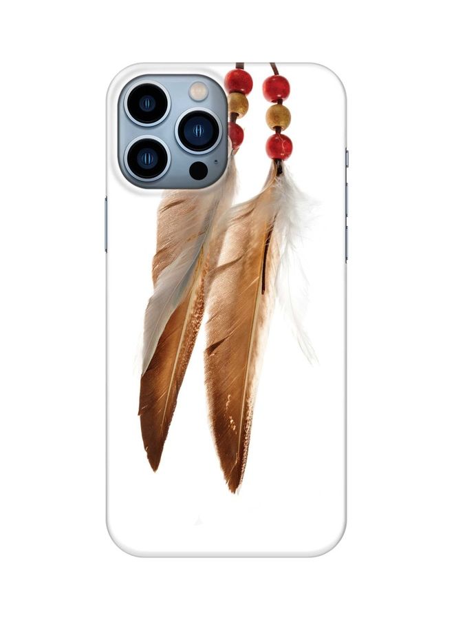 ستايلايزد غطاء حماية واقٍ لهاتف أبل آيفون 13 برو ماكس تشيف لونجفيذرز - Image 1