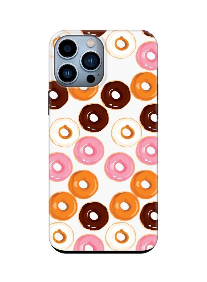 Stylizedd Tough Series Customized Mobile Cover for Apple iPhone 13 Pro Max Donut Drops - Image 1