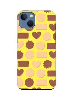 Hearty Biscuits Printed Tough Pro Series Customized Mobile Cover for Apple iPhone 13 Multicolour