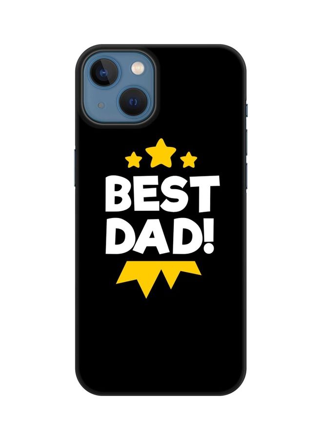 Stylizedd Slim Snap Classic Series Case Cover For Apple iPhone 13 Best Dad Medal - Image 1