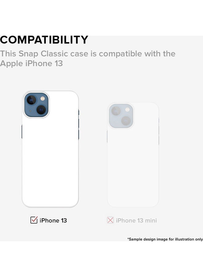 Slim Snap Classic Series Customized Mobile Cover For Apple iPhone 13 Adventure