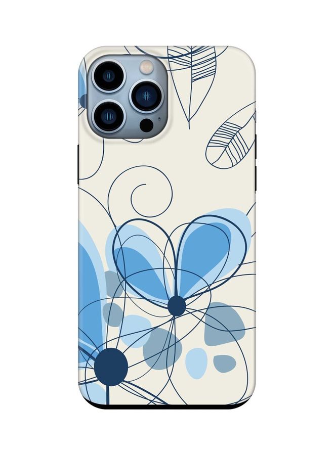 ستايلايزد غطاء حماية مخصص من سلسلة تاف لهاتف أبل آيفون 13 برو ماكس خطوط ديزي - Image 1