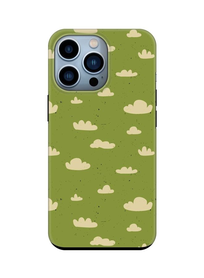 ستايلايزد غطاء حماية من سلسلة تاف برو لهاتف أبل آيفون 13 برو رسمة سحب تطوف - Image 1