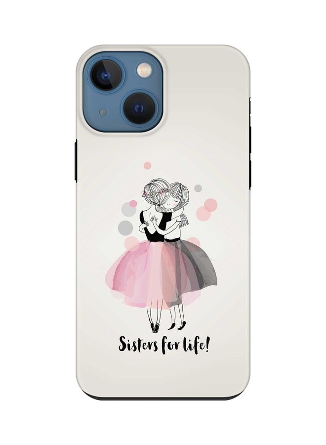 Stylizedd Tough Pro Series Case Cover For Apple iPhone 13 Mini Sisters For Life! - Image 1