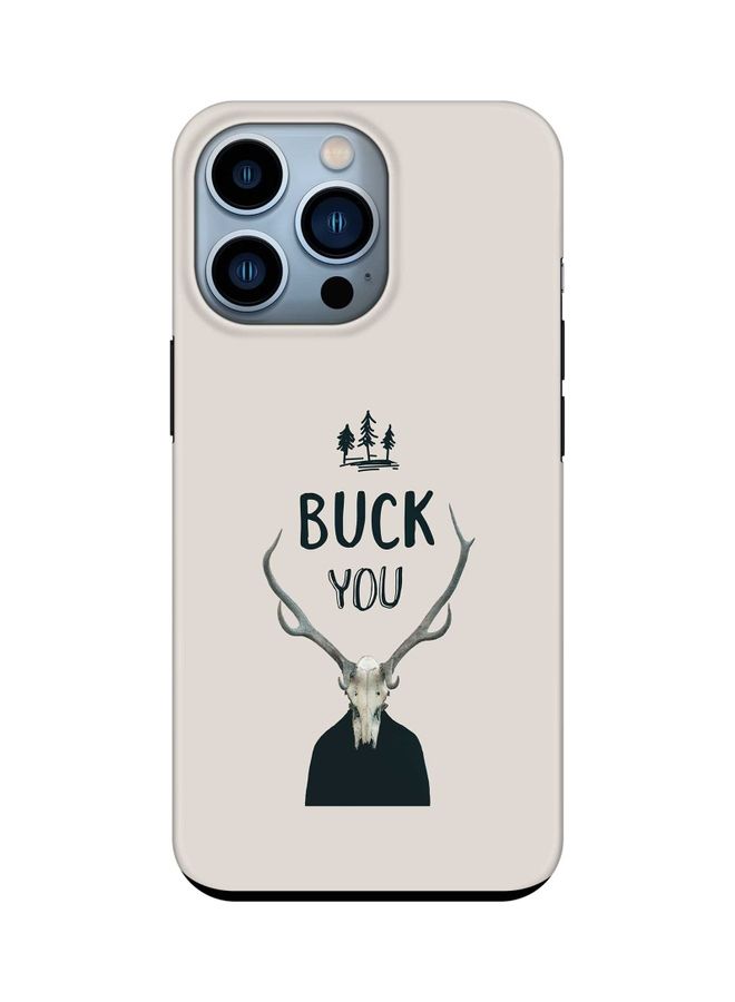 Stylizedd Tough Pro Series Protective Case Cover For Apple iPhone 13 Pro Buck You - Image 1