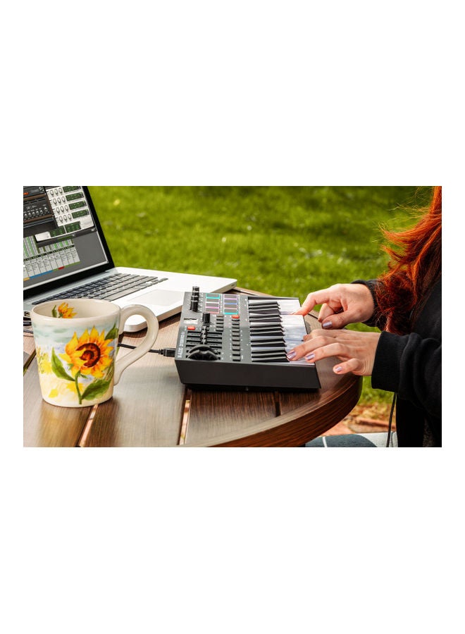 M-Audio Oxygen Pro Mini 32-Mini-Key USB MIDI Controller with Smart Controls  - Image 2