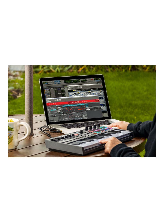 M-Audio Oxygen Pro Mini 32-Mini-Key USB MIDI Controller with Smart Controls  - Image 4