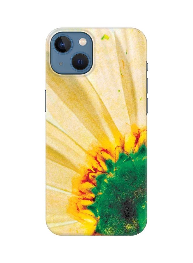 Stylizedd Snap Classic Series Case Cover For Apple iPhone 13 Bloomin Sunflower - Image 1