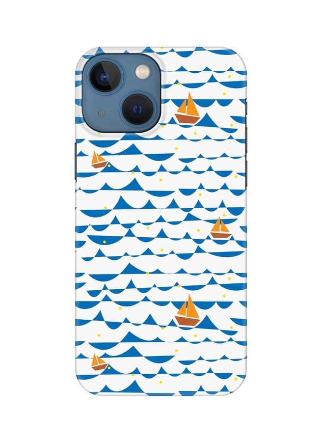 Stylizedd Protective Case Cover for Apple iPhone 13 Mini Sailing Sails - Image 1
