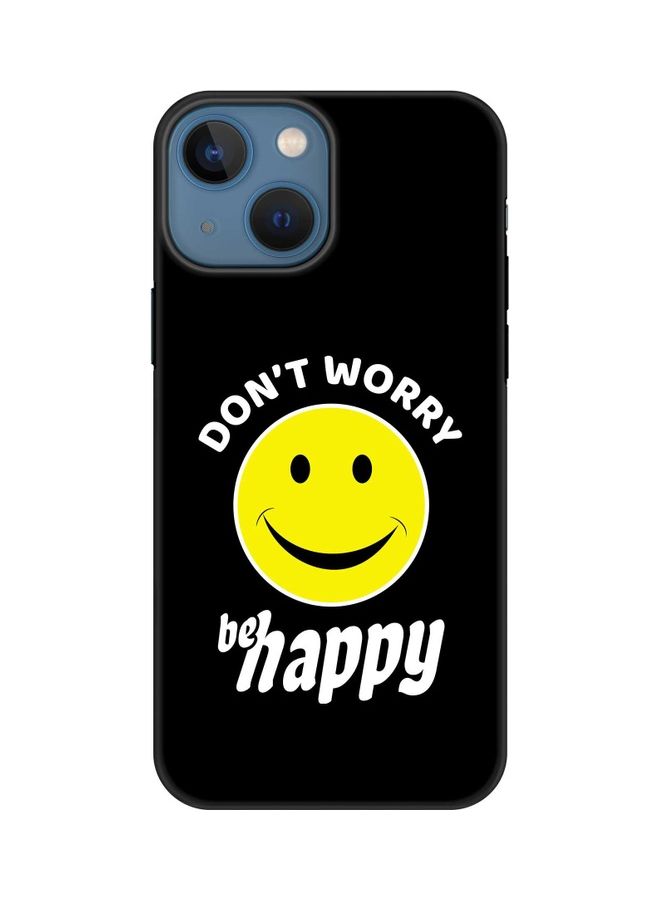 Stylizedd Tough Pro Series Customized Mobile Cover for Apple iPhone 13 Mini Don't Worry Be Happy - Image 1