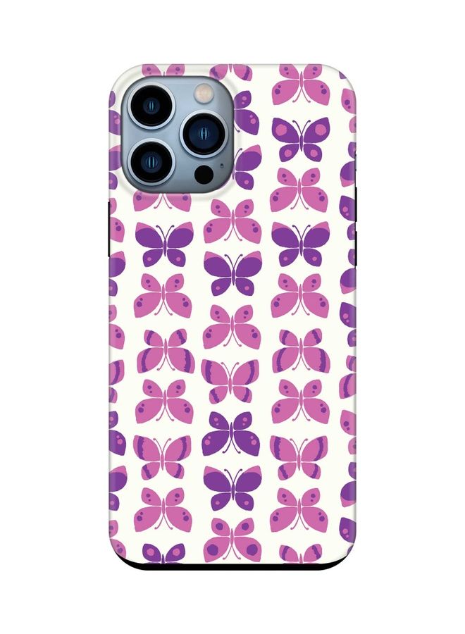 Stylizedd Tough Pro Series Customized Mobile Cover For Apple iPhone 13 Pro Max Sweet Butterfly - Image 1