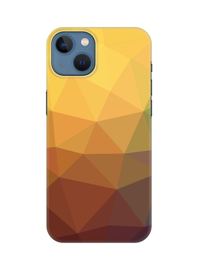 ستايلايزد غطاء حماية واق رفيع من سلسلة سناب كلاسيك لهاتف أبل آيفون 13 نجت ذهبي - Image 1