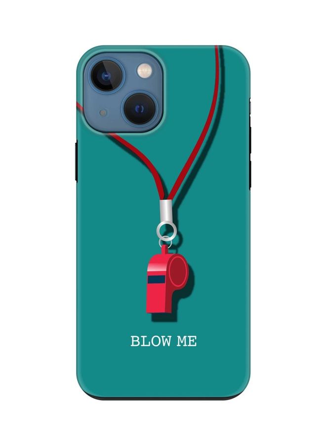 Stylizedd Tough Pro Series Case Cover For Apple iPhone 13 mini Blow Me - Image 1