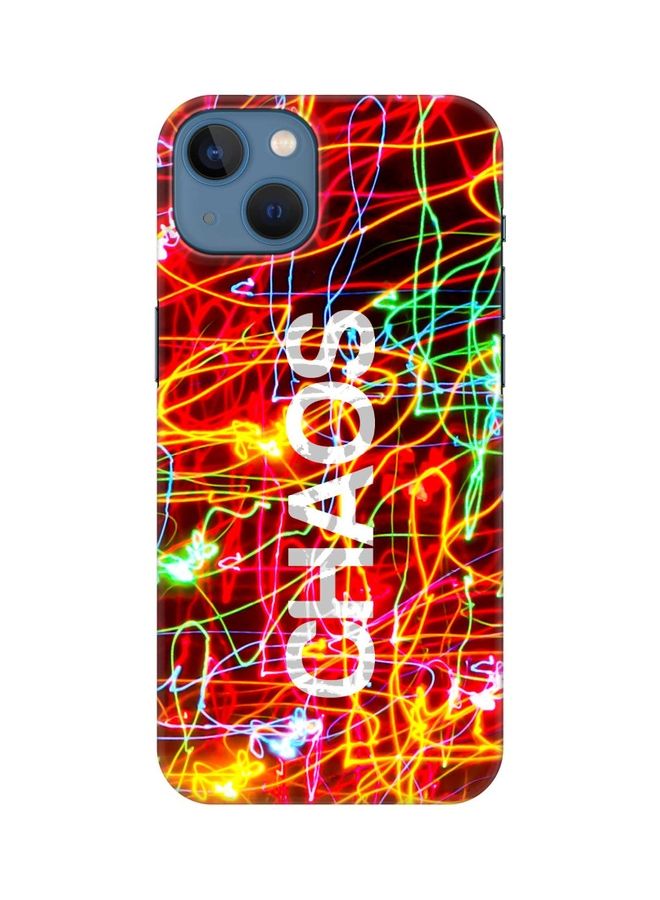 Stylizedd Classic Series Slim Snap Customized Mobile Cover For Apple iPhone 13 Chaos - Image 1