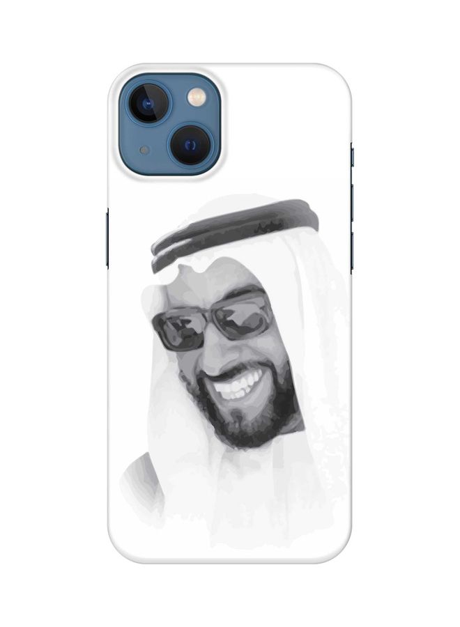 ستايلايزد غطاء حماية رفيع ومخصص من سلسلة سناب كلاسيك لهاتف أبل آيفون 13 طبعة الشيخ زايد - Image 1