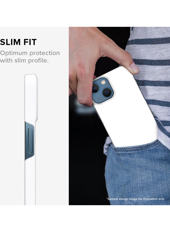 Stylizedd - Slim Snap Classic Series Case Cover For Apple iPhone 13 Mini Digital Camo - Image 1