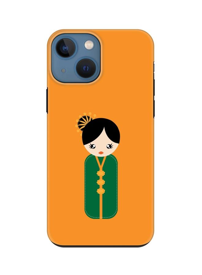 Stylizedd Tough Pro Series Customized Mobile Cover For Apple iPhone 13 mini Japanese Doll - Image 1