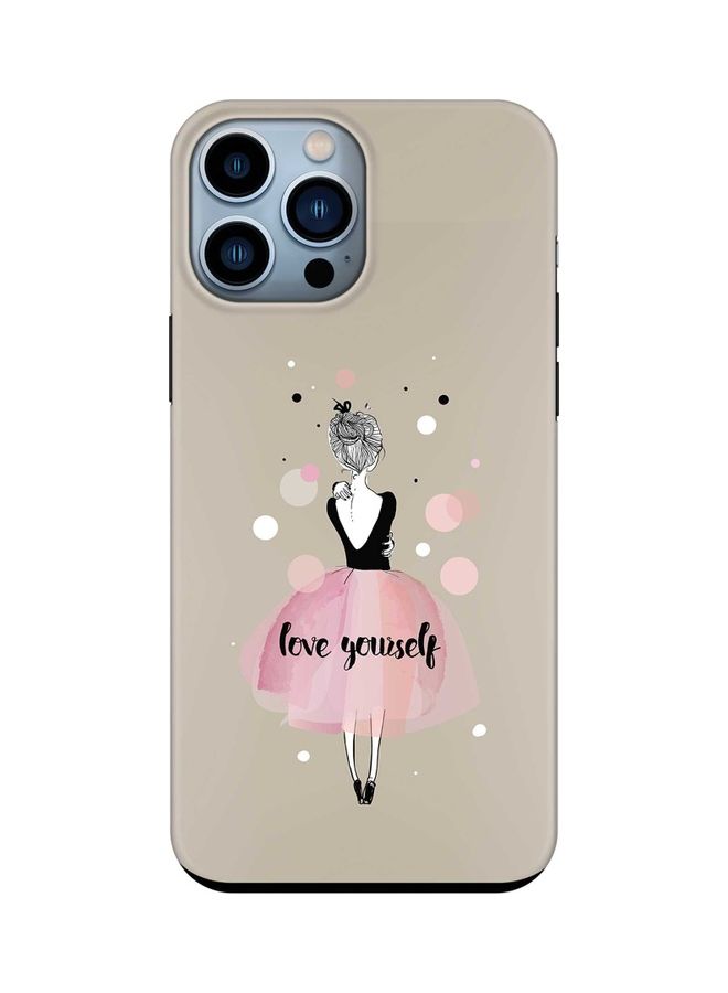 Stylizedd Tough Pro Series Case Cover For Apple iPhone 13 Pro Max Love Yourself - Image 1