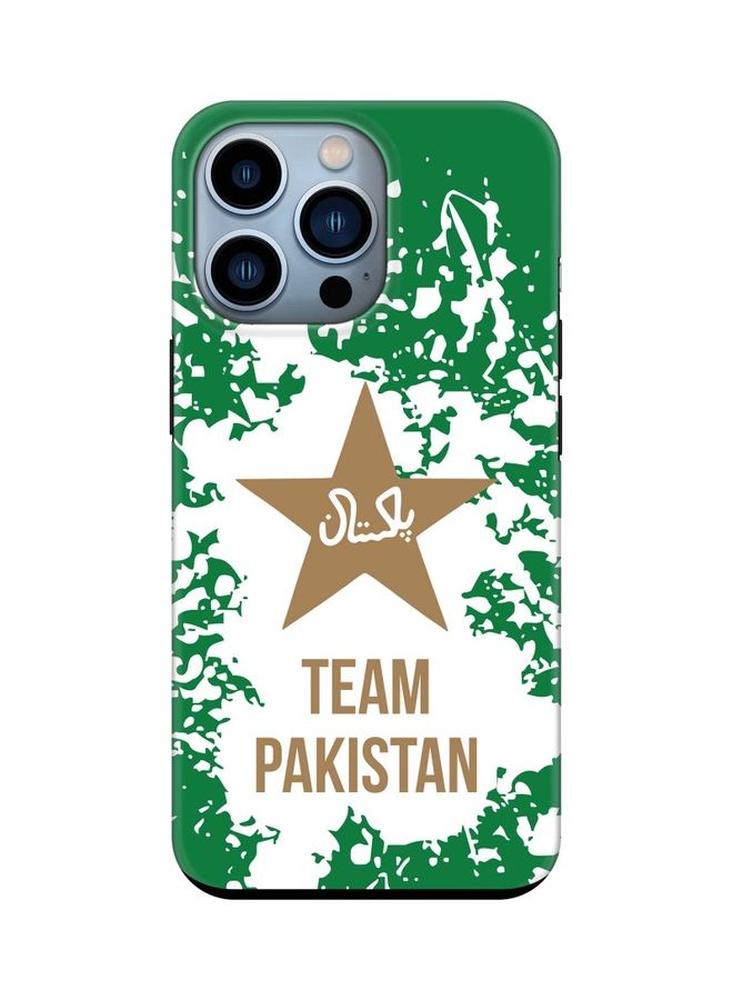 Stylizedd Tough Pro Series Protective Case Cover For Apple iPhone 13 Pro Team Pakistan - Image 1