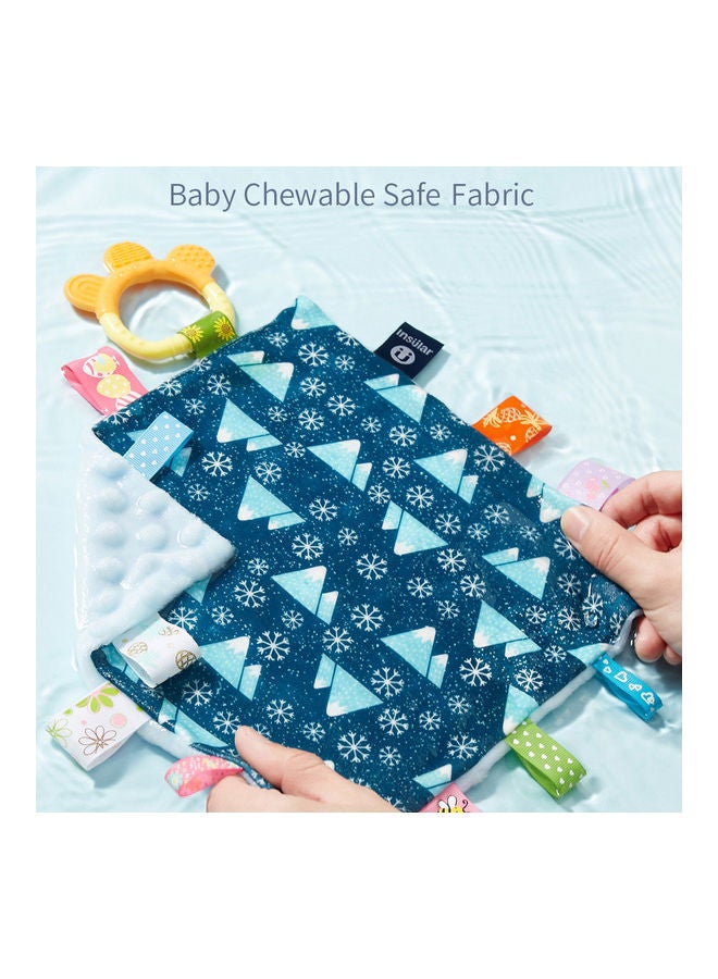 insular Clouds Pattern Comfortable Baby Appease Towel Tag  - Image 4