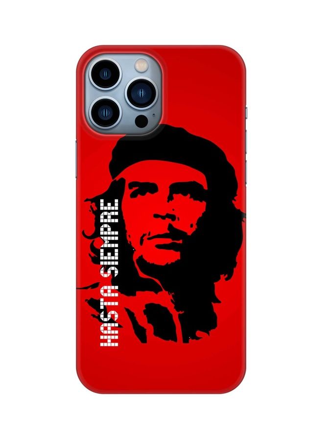 ستايلايزد غطاء حماية رفيع ومخصص من سلسلة سناب كلاسيك لهاتف أبل آيفون 13 برو ماكس طبعة عبارة Hasta Sempre - Image 1