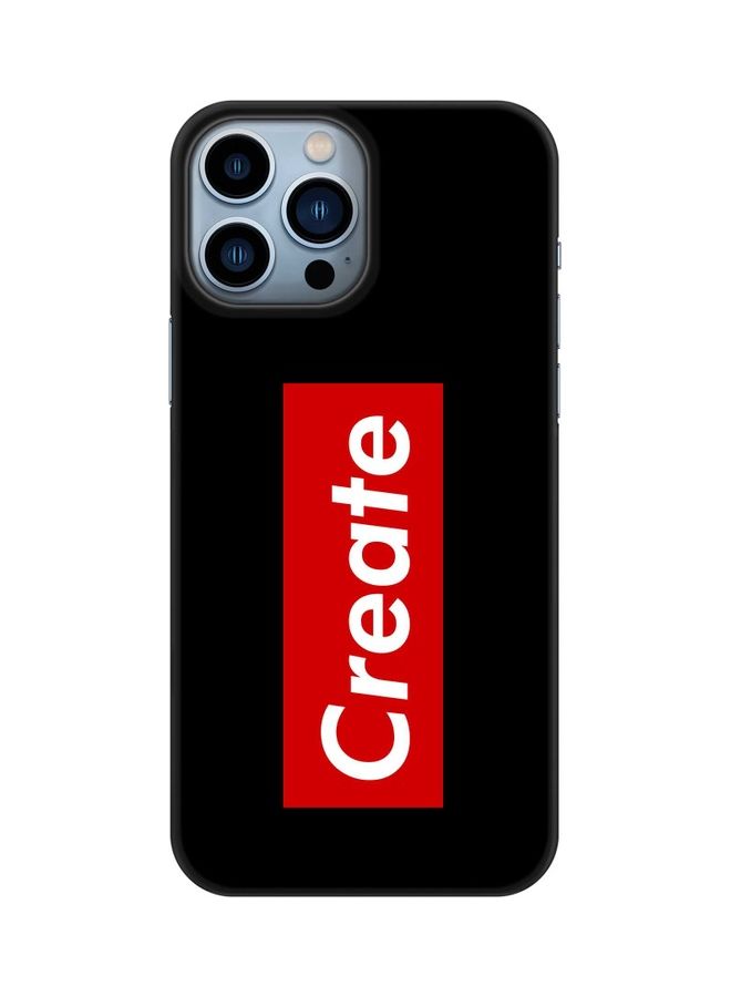 Stylizedd Slim Snap Classic Series Customized Mobile Cover For Apple iPhone 13 Pro Max Create - Image 1