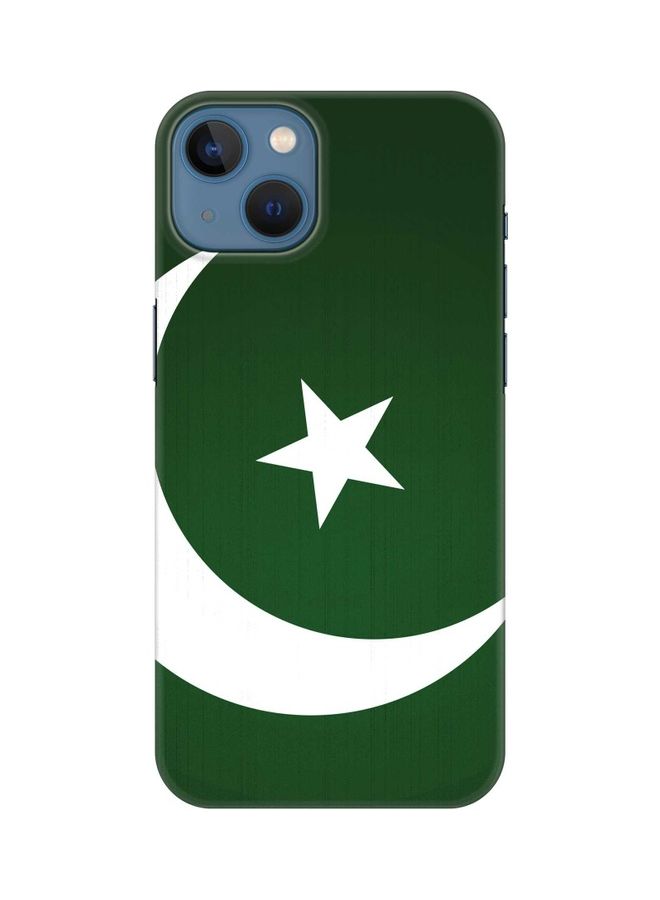 Stylizedd Slim Snap Classic Series Protective Case Cover For Apple iPhone 13 Flag Of Pakistan  - Image 1